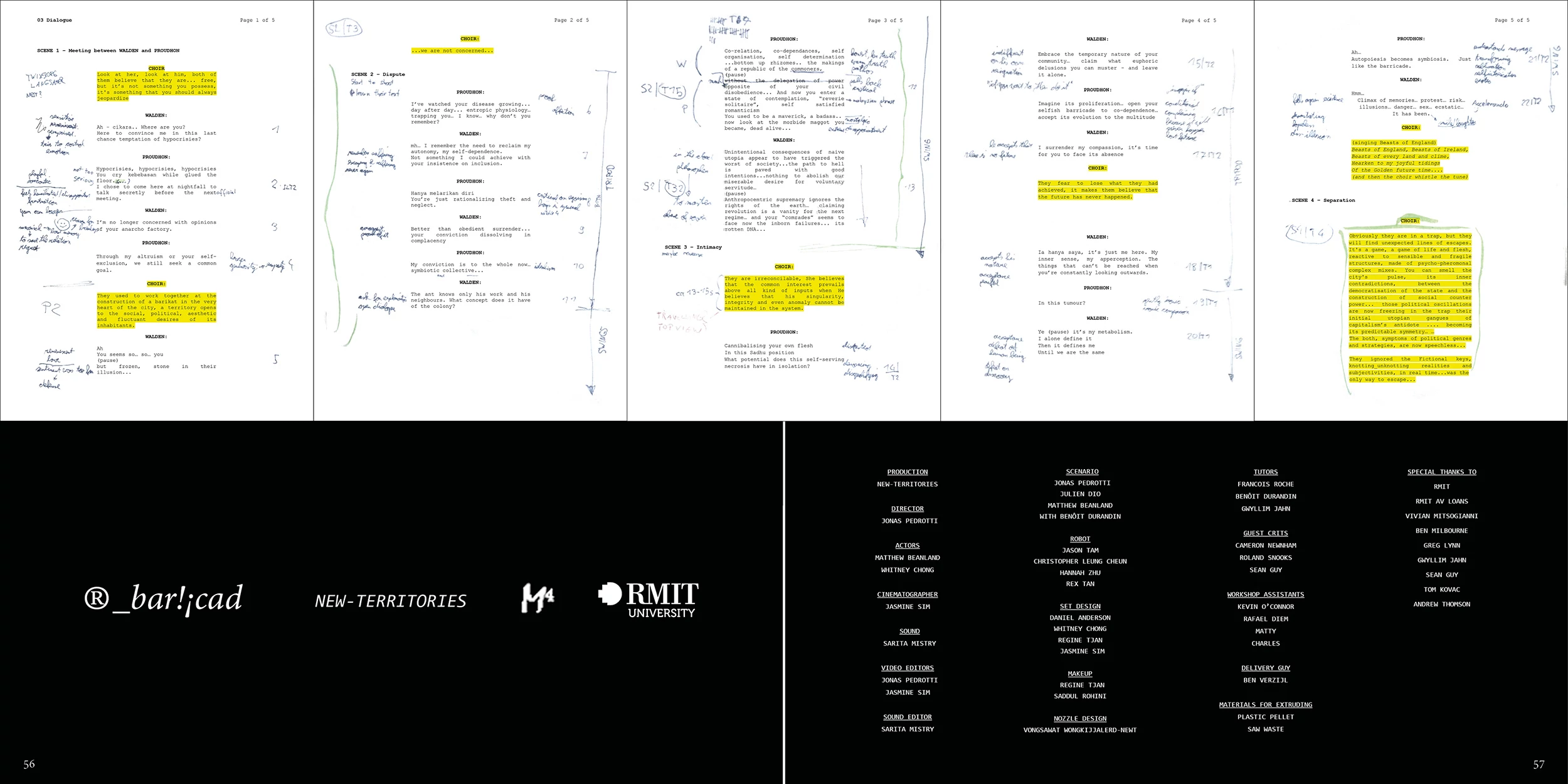 Barricade Director's Script