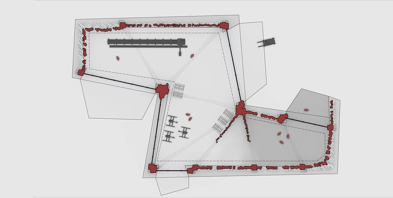 Hochbau Robot Hall Floor Plan