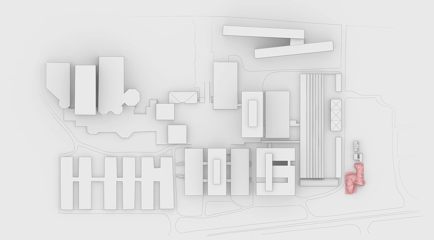 Hochbau Robot Hall Site Plan