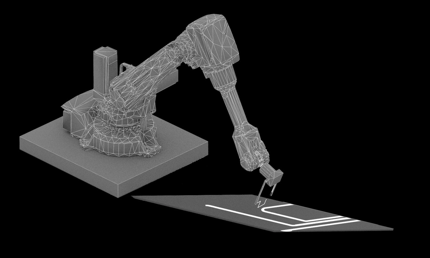 Robotic Foam Cutting Robot Process