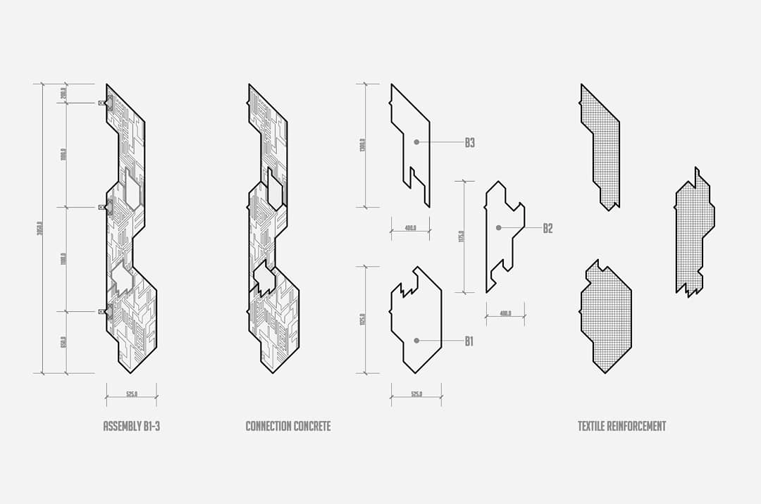 Concrete Robot Panel Plans